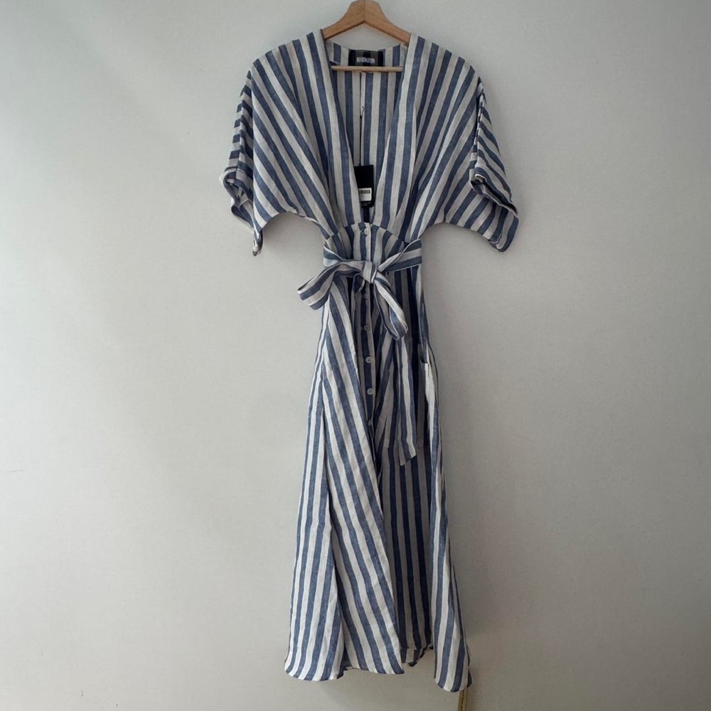 NWT! Reformation Coastal Geneva Dress (8) - Picture 3 of 5